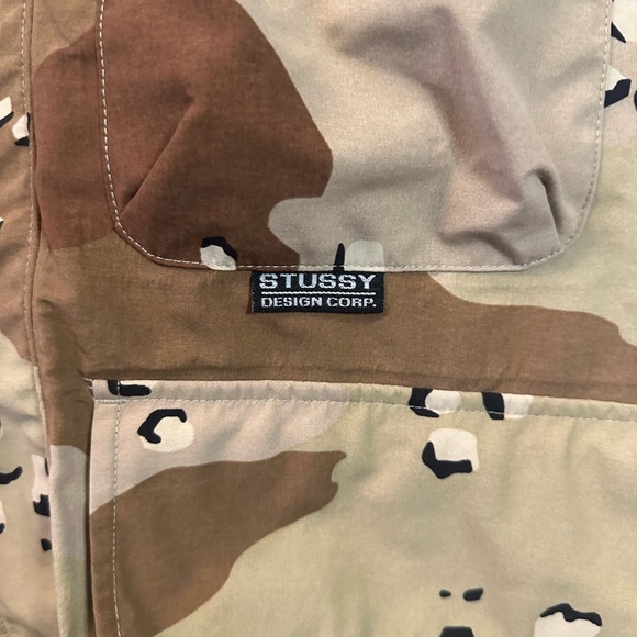 STUSSY DESERT CAMO TAPED SEAM JACKET - Picture 6 of 8
